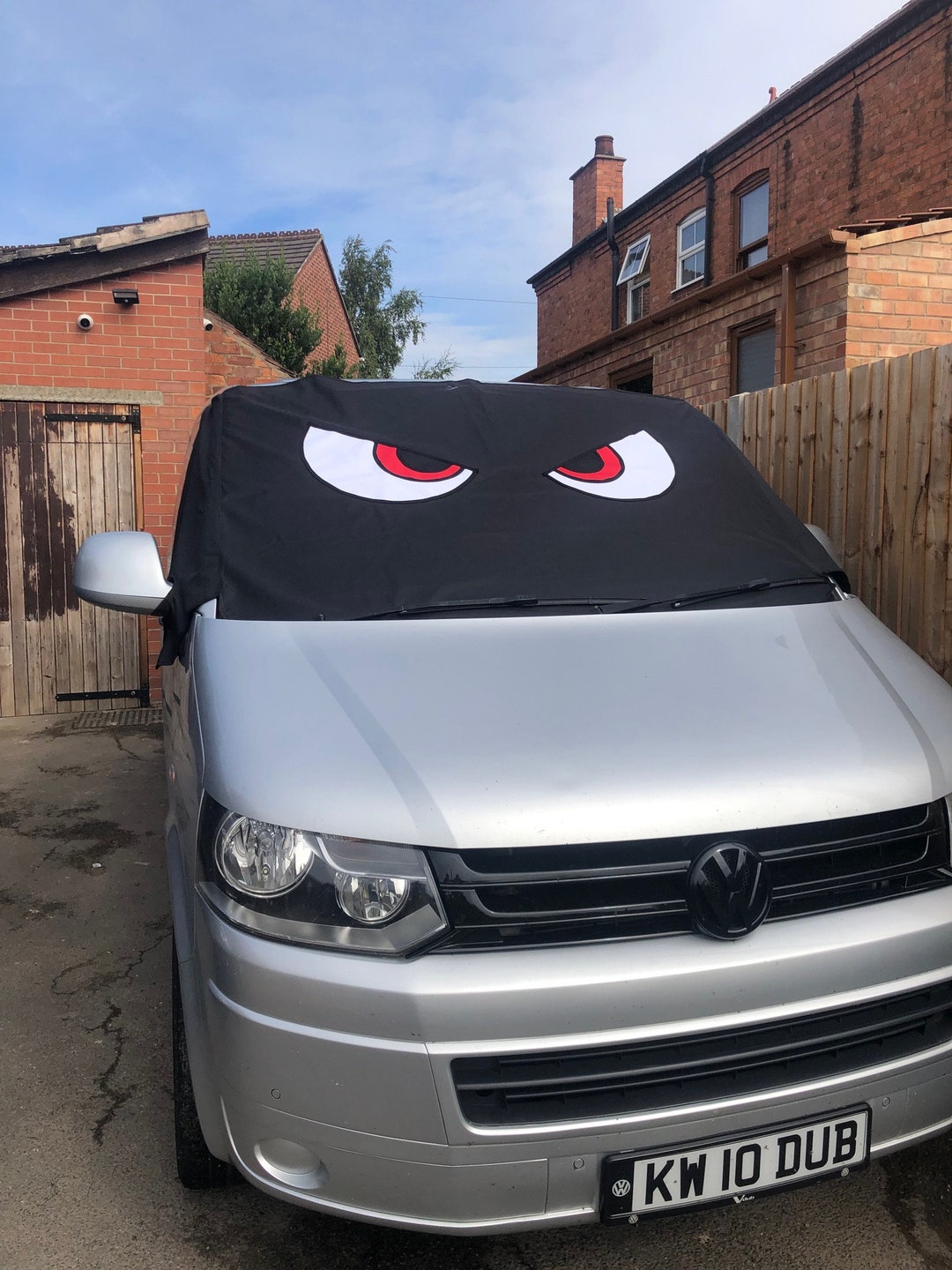 Vw windscreen cover with eyes deals