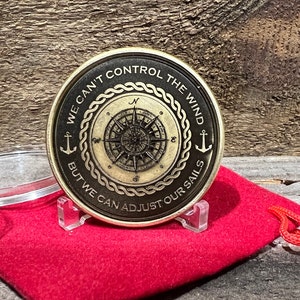 Personalized Nautical Inspiration Coin