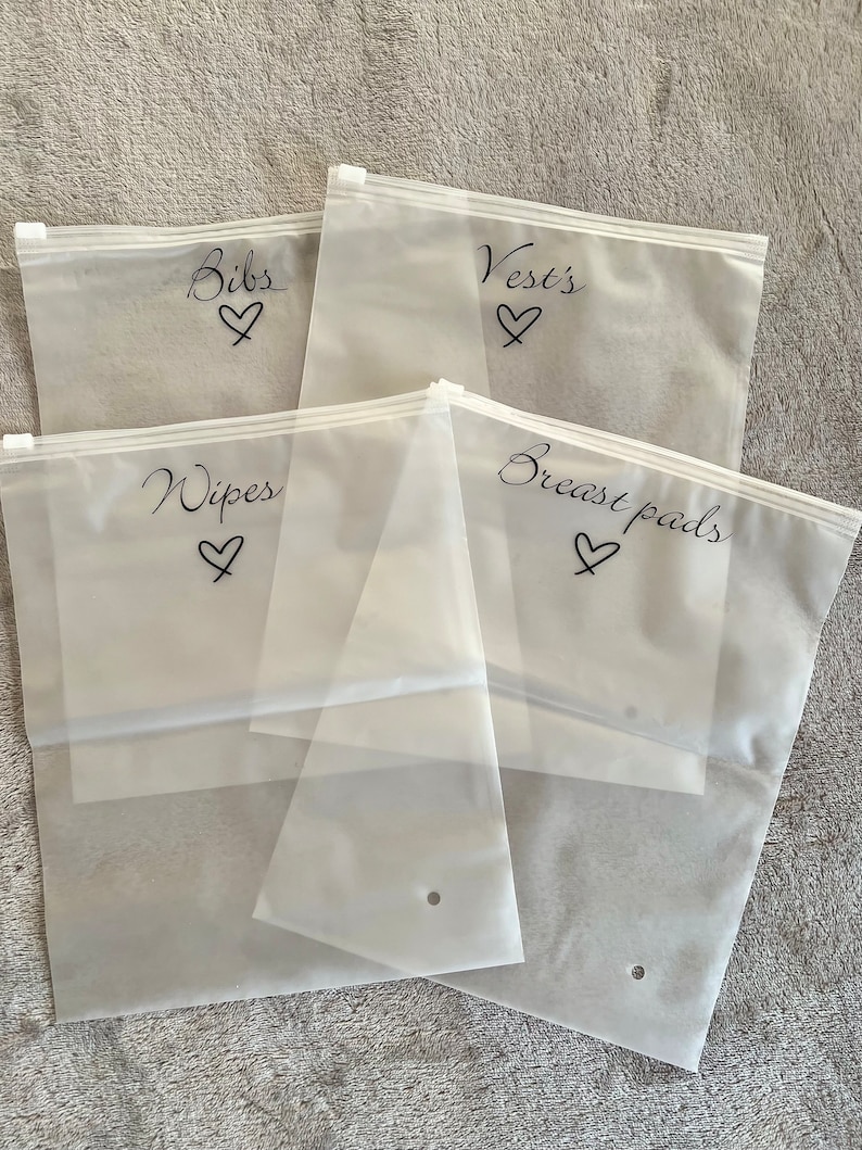 20x Hospital Bags. Maternity Bag Organisers. Hospital Bag Organiser