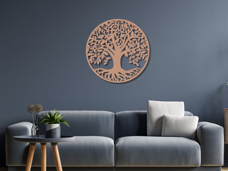 Tree of Life Metal Wall Art Tree of Life Wall Decor Metal Etsy