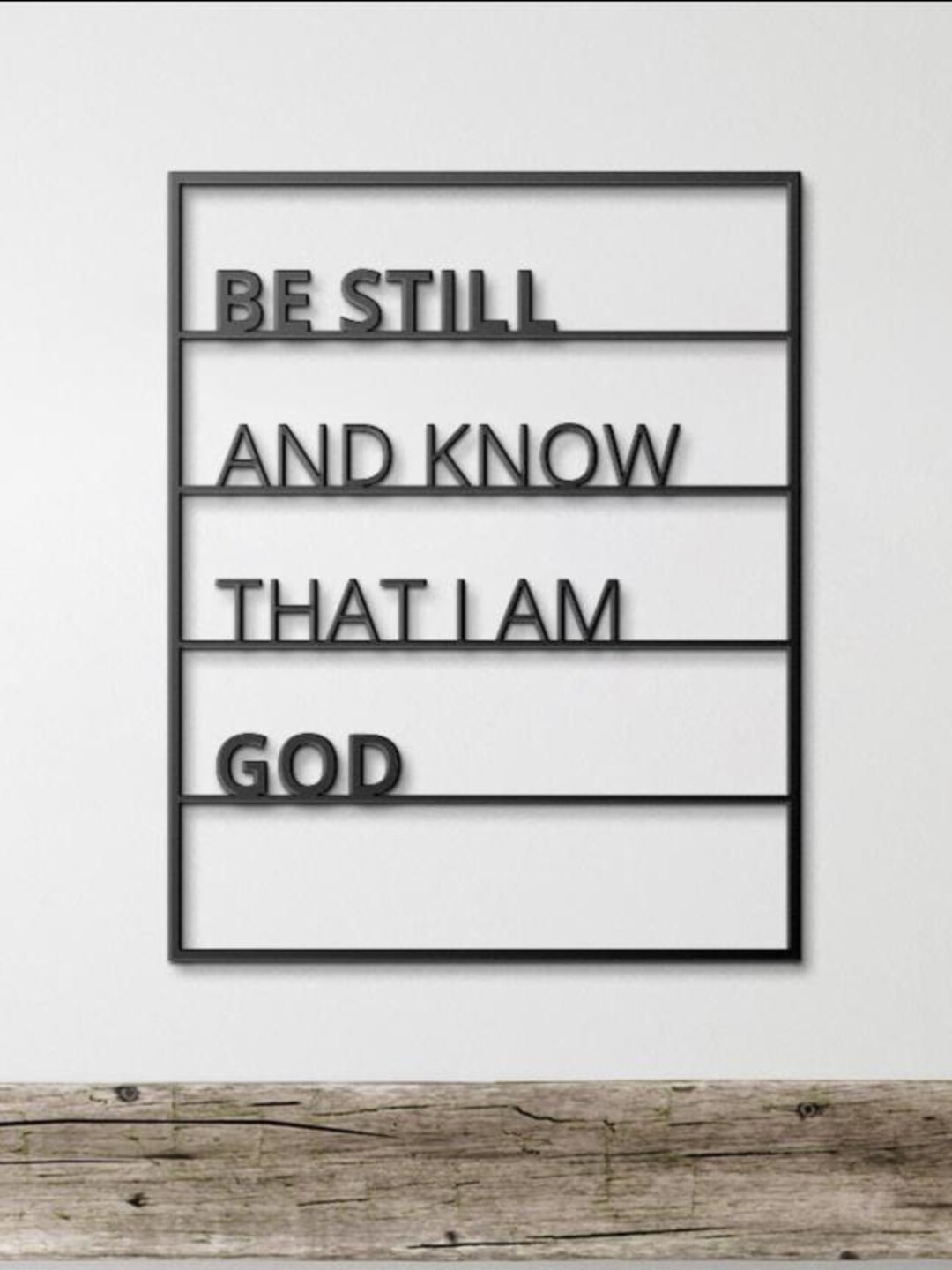 Metal Wall Art, Christian Inspirational Wall Art, Motivational Wall Art ...