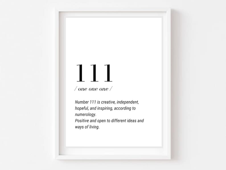 Angel Number 111 Twin Flame Meanings 19 Angel number 111