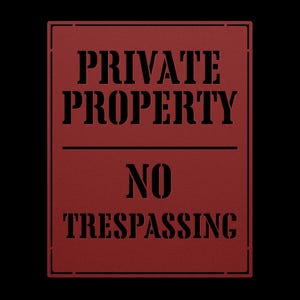 Private Property No Trespassing Signs, Metal Sign, Private Property Signage, Address Signs, Outdoor Sign, No Soliciting Sign