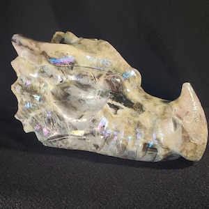 Aura Saphalerite Dragon Heads