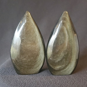 Silver Sheen Obsidian Free Form