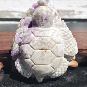 Hackmanite Turtle: UV Reactive