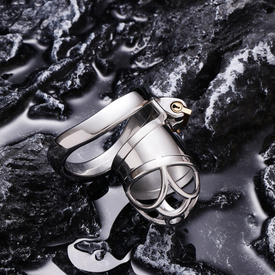 Chastity Device for Males Metal Chastity Cages Cock Lock - Etsy UK