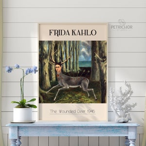 The Wounded Deer By Frida Kahlo - 5D Diamond Painting