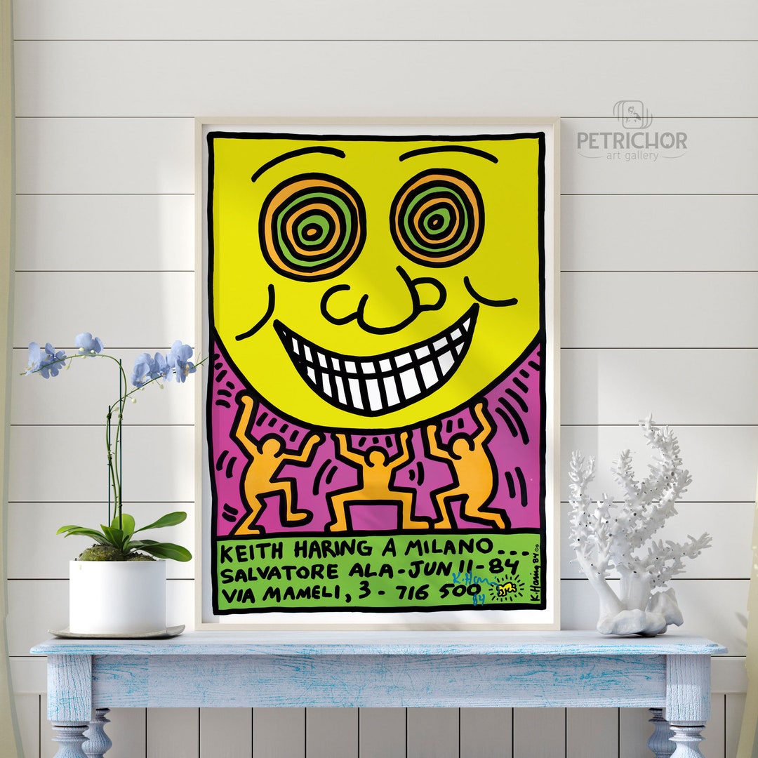 keith-haring-art-keith-haring-a-milano-1984-pop-art-poster-haring