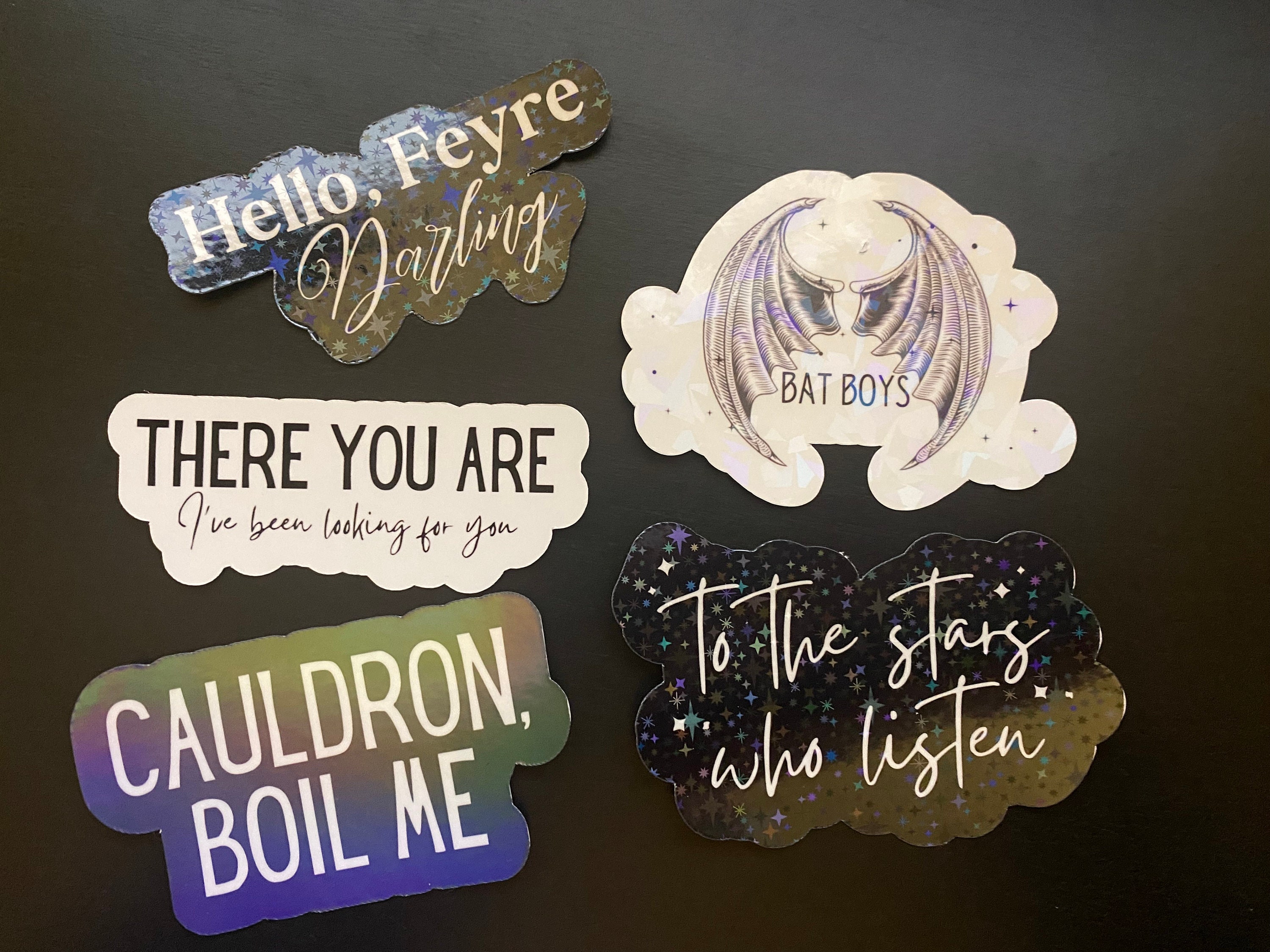 ACOTAR Sticker Set and Individual for Kindle Water Bottles Etsy