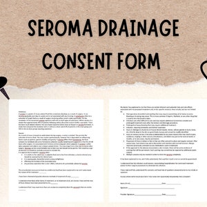 Seroma Drainage Consent Form