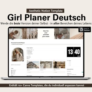 This notion life planner dashboard has all you need! This is a notion planner german that includes seven life areas, ranging from a notion goal setting template to a notion travel planner.