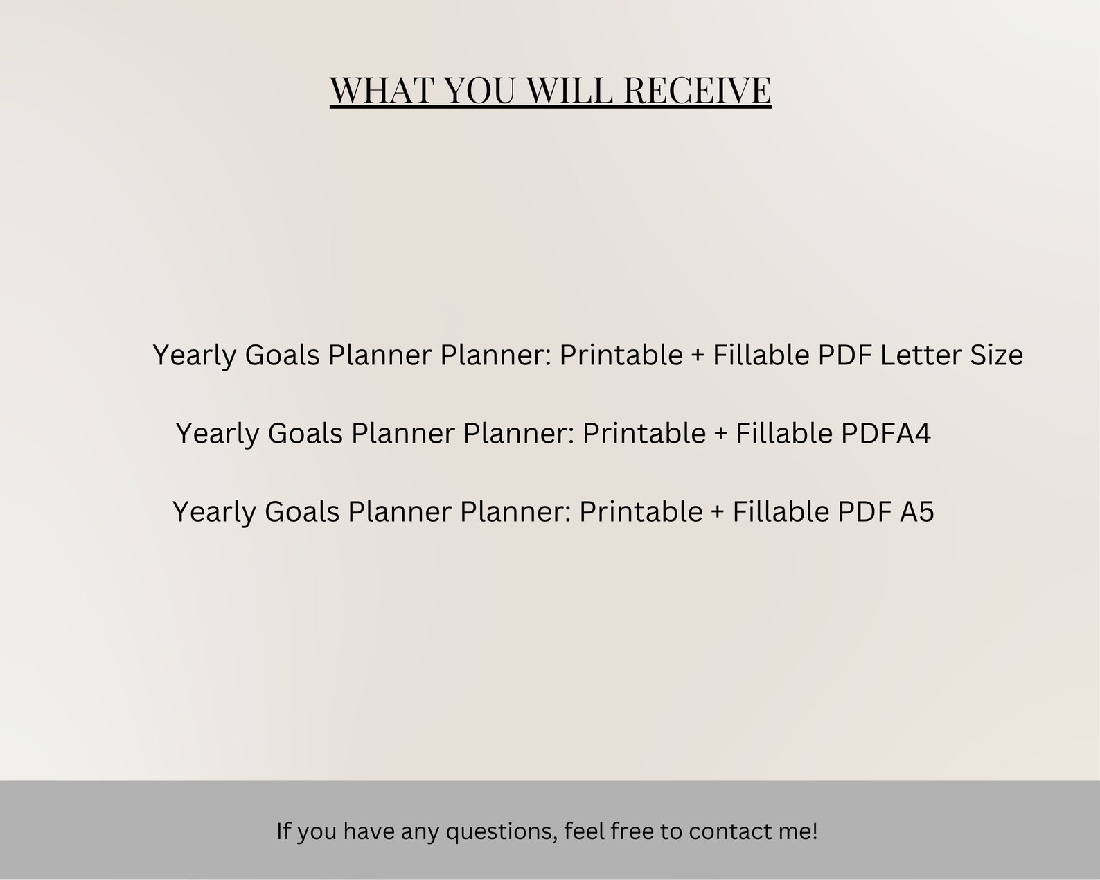 Goal Planner Template A4/a5/letter Size Printable and Etsy