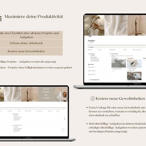 Increase your productivity with the notion project planner and the notion habit tracker template.