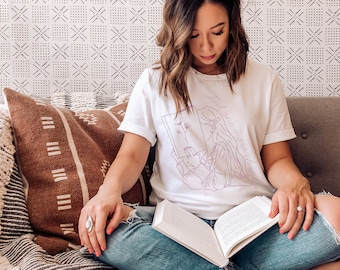Camiseta gráfica "Solo un capítulo más" / Camiseta para amantes de los libros