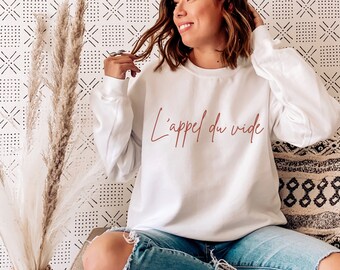 L&#39;appel du vide | The Call of The Void | Devils Night Series | Penelope Douglas | Graphic Sweater | Book Merch | Book Lover Gift