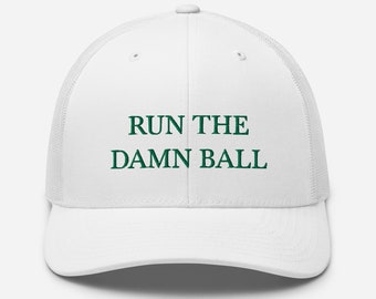 Run The Damn Ball Snapback - Green