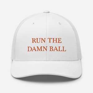 Run The Damn Ball Snapback - Orange