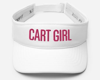 Cart Girl Visor - Pink