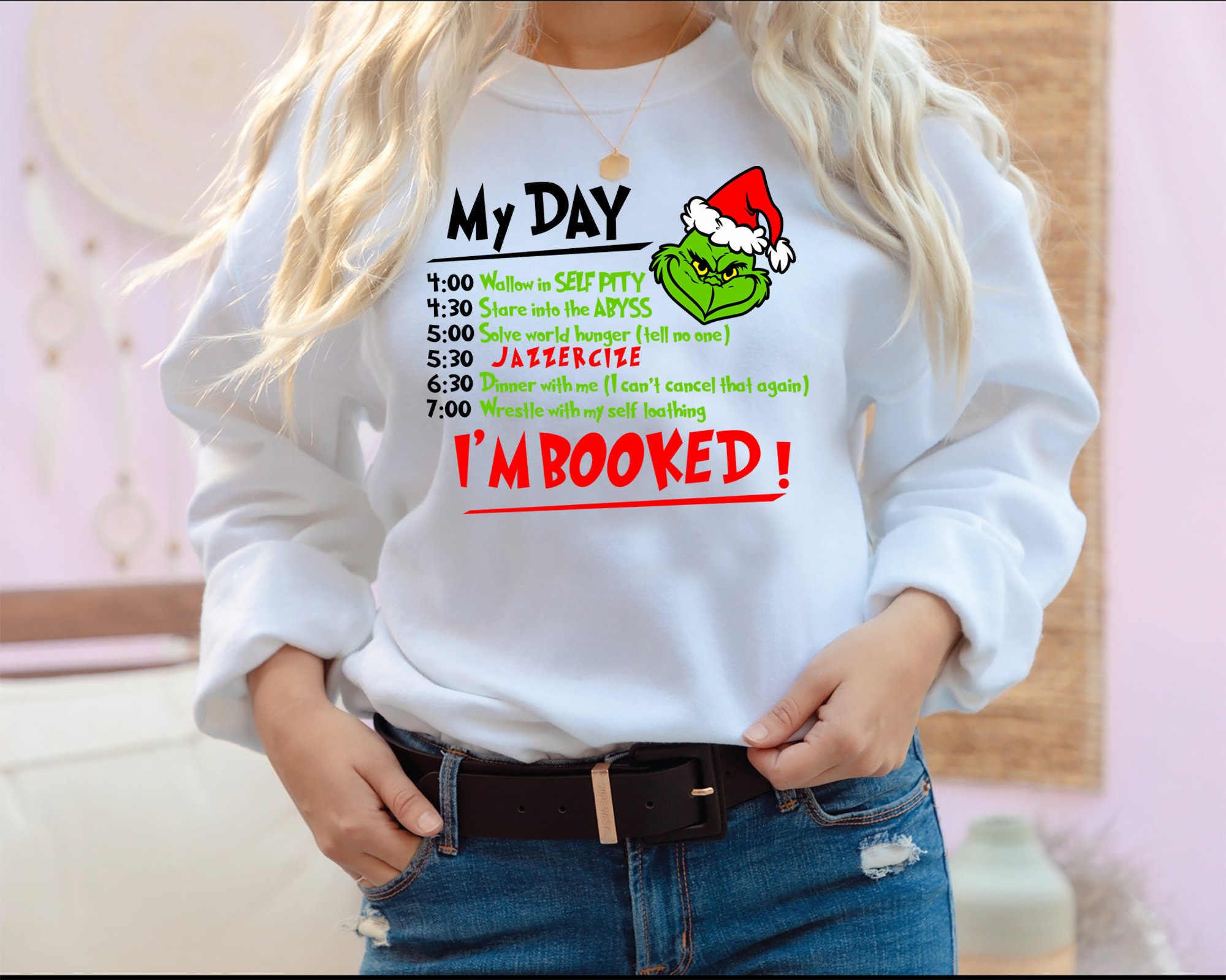 The Grinch Schedule - Etsy UK