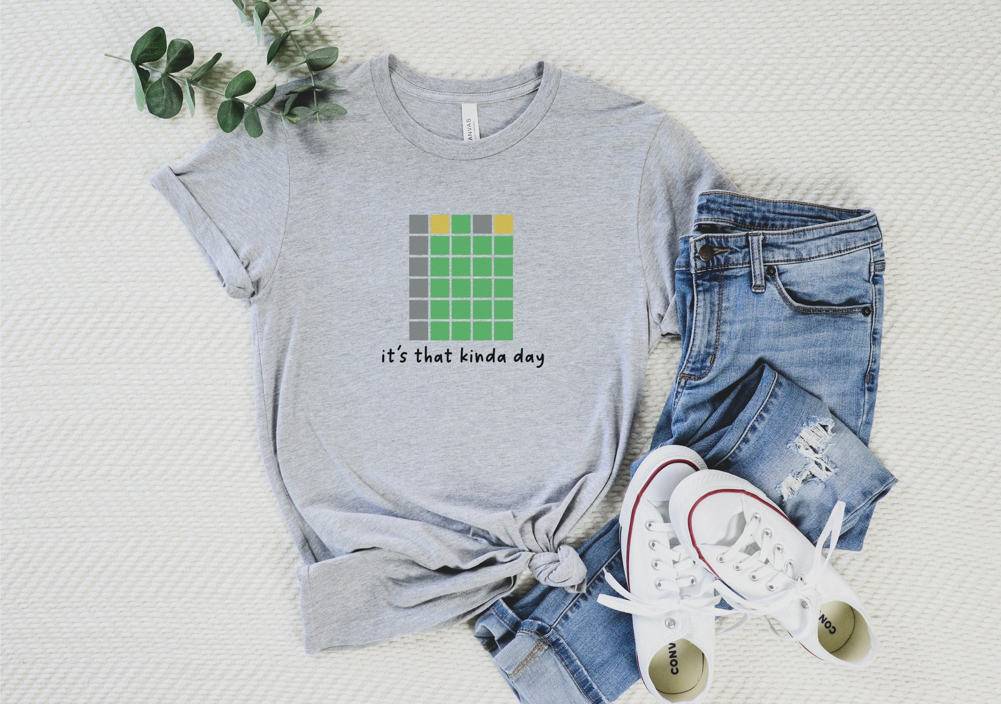 Nytimes Wordle Shirt, It's That Kinda Day Wordle Tshirt, Wordle Gift