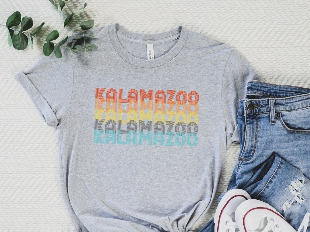 Retro Kalamazoo Shirt, Kalamazoo Tshirt, Kzoo, Western Michigan