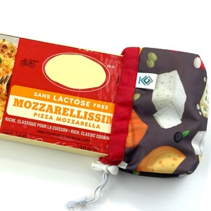 Emballage à fromage réutilisable, couvre fromage, protège fromage, emballage alimentaire éco-responsable