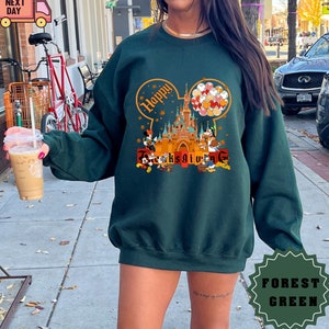 Mickey And Friends Thanksgiving Shirt, Disney Thanksgiving Hoodie, Thanksgiving gift shirt, Disney Fall sweat, Disney Thanksgiving Shirt