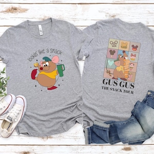 Disney ziet eruit als een snack Gus Gus shirt, Gus Gus shirt, Disneyland Trip shirt, Assepoester shirt Gus Gus, bijpassende T-shirt Disney familie
