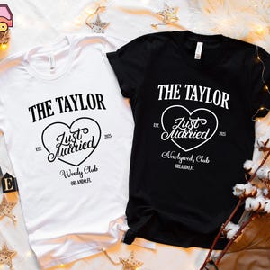 Custom Honeymoon Social Club T-shirt, Mr and Mrs  Shirts, Just Married Shirts, Honeymoon Club Shirts, Couple Tee