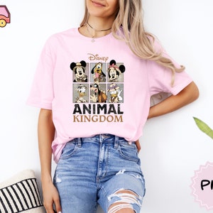 Disney Animal Kingdom Mickey Minnie Shirt, Two Sided Disney Animal Kingdom Mickey Shirt, Disney Family Animal Kingdom Gift Tee