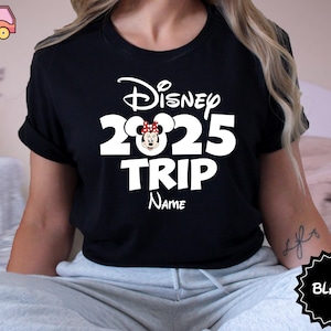 Custom Disney All Characters Shirt, Custom Disney Trip 2025 Shirt, Disney Shirts, Disney Mickey, Star Wars, Toy Story Characters Shirts