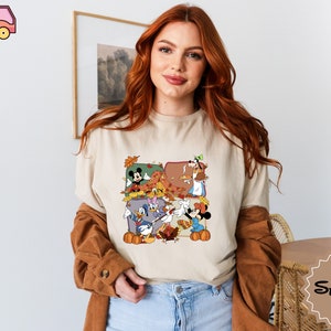 Disney Thanksgiving Shirt , Mickey and Friends Shirt , Disneyland Family Vacation , Kids Thanksgiving Shirt , Disneyworld Fall Gift Shirt