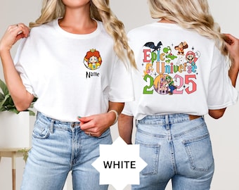 Epic Universe 2025 Shirts, Universal Studios Shirt, Epic Universe Shirt, Orlando Park Epic Universe Shirts, Epic Universe Trip, Disney Tee