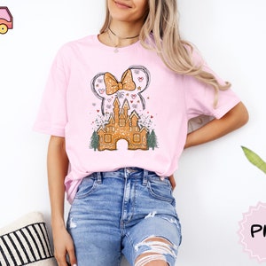 Disney Gingerbread Castle Shirt, Christmas Castle Shirt, Disney Christmas Shirt, Mickey Christmas Shirt, Disney Christmas Family Gift Tee
