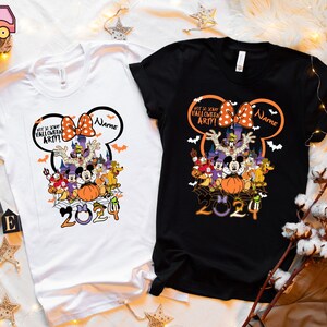 Custom Disney Halloween 2024 Shirts, Disney Halloween Shirts, Disney Halloween Family Shirts, Custom Family Disney t-shirt, Halloween Disney