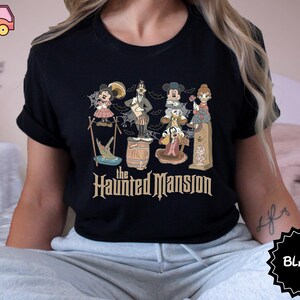 The Haunted Mansion Retro Comic T-shirt, Halloween Shirt, Haunted Mansion Tee, Halloween Gifts, Haunted Mansion 1969