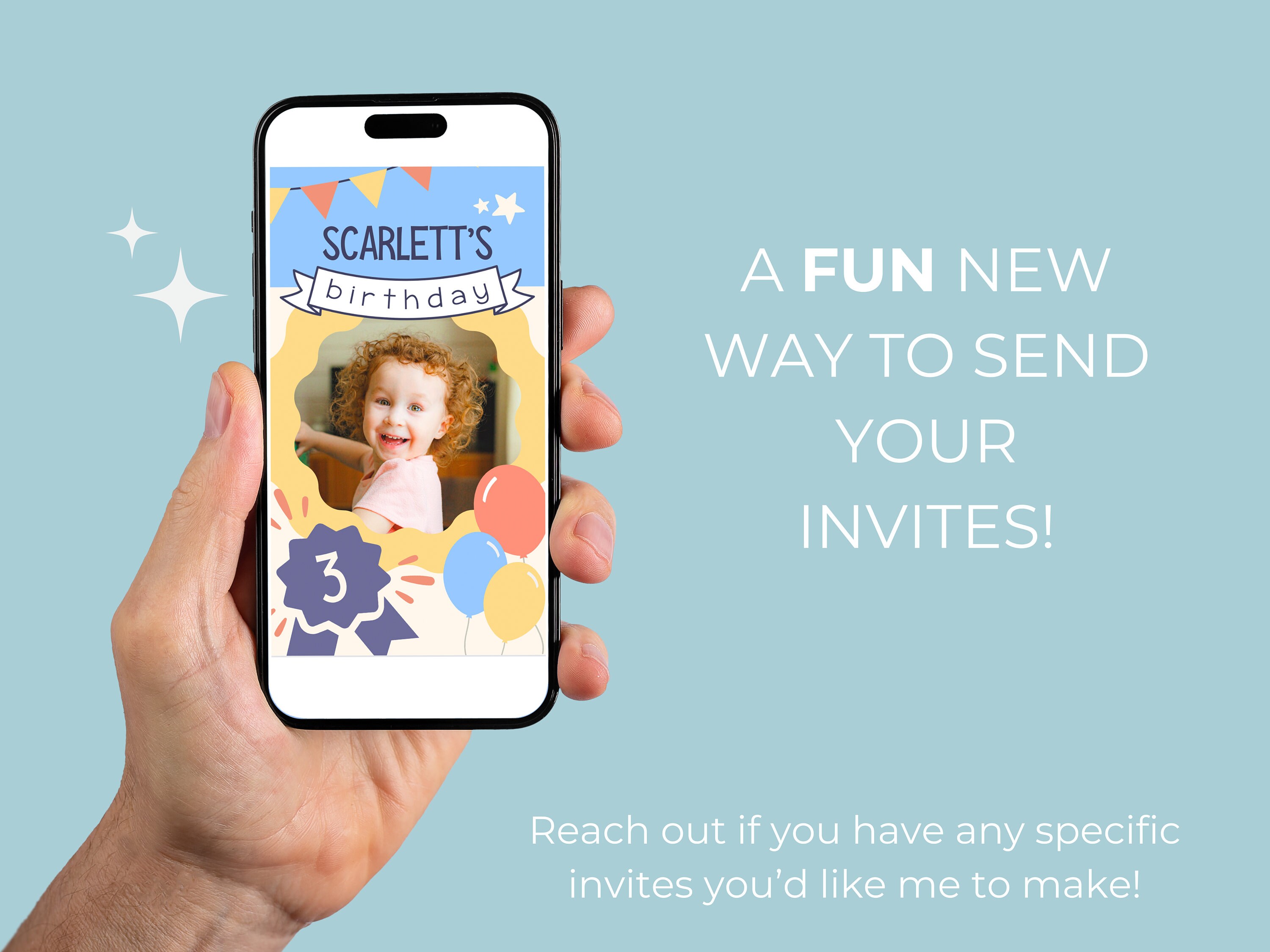 Bluey Birthday Invitation Video Invitation Birthday Editable Etsy Canada