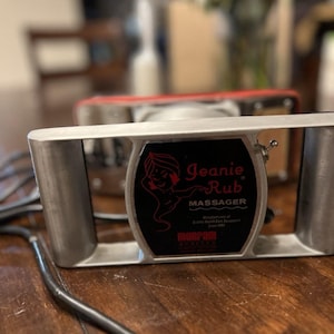 Jeanie Rub Vibrating Massager Labco Products Single Speed, Tested - Works Great!