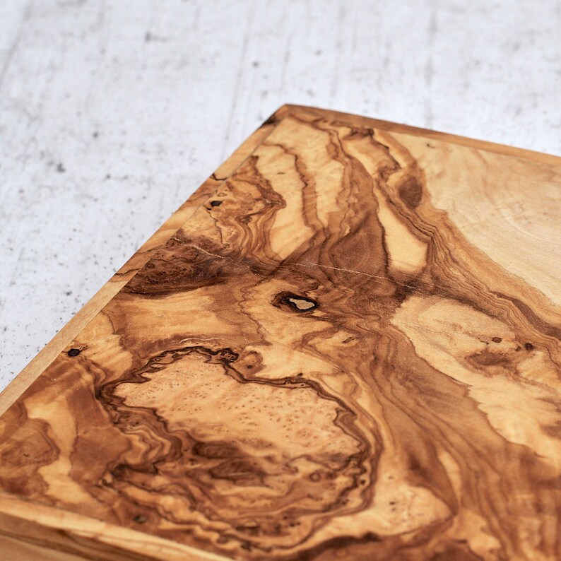 Handmade RUSTIC Bread Cutting Board in Olive Wood made in italy, family gift, perfect gift image 7
