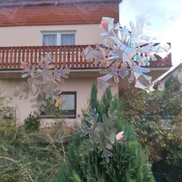 Sonnenfänger Schneeflocken, Suncatcher Snowflakes,