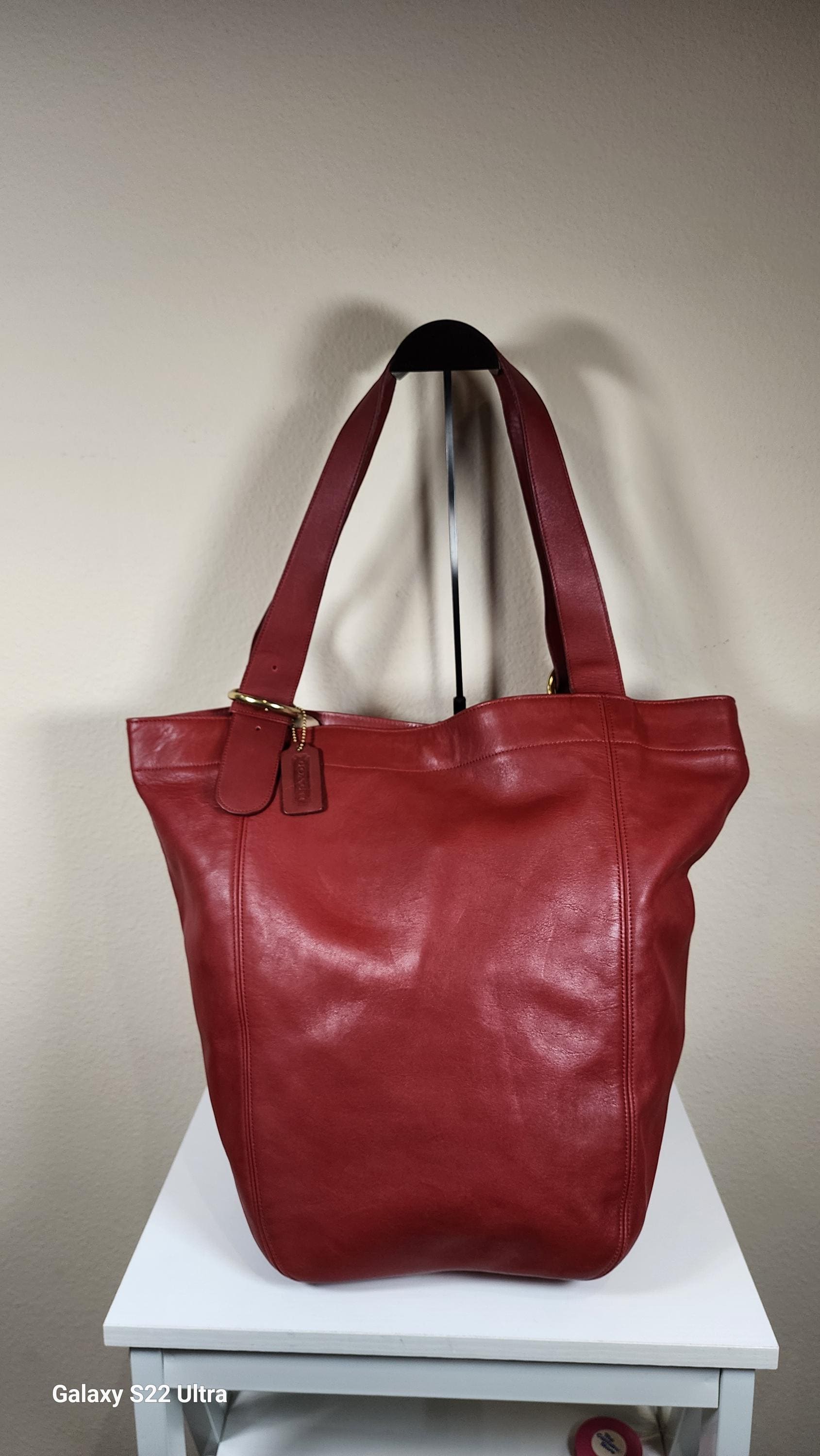 Coach Red Soho Bag - Etsy
