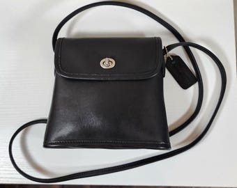 Vintage Coach Navy Everett Bag #9934 - Etsy