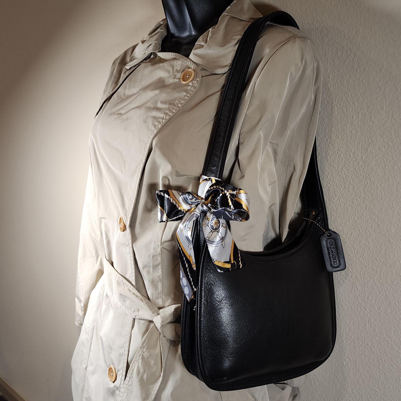 Vintage Coach Black Mini Ergo Zip #9020 - Etsy