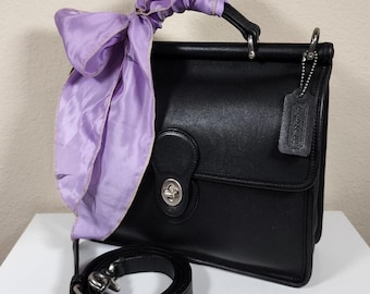 Coach Willis Legacy 70th Anniversary Vermillion Leather Handbag