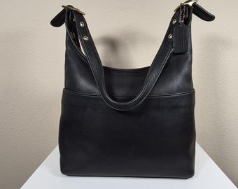 Vintage Coach | Chrystie Bag | #9892 | Black - Etsy