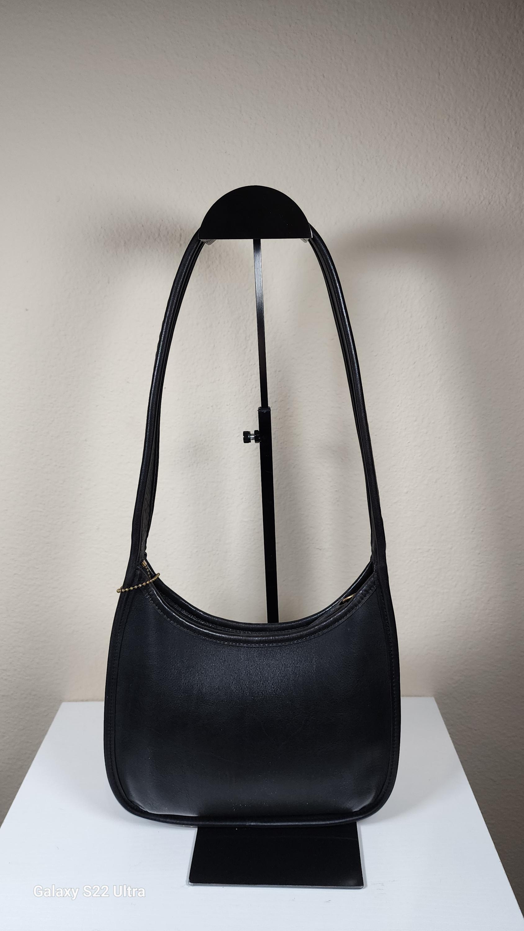 Vintage Coach Black Mini Ergo Zip #9020 - Etsy