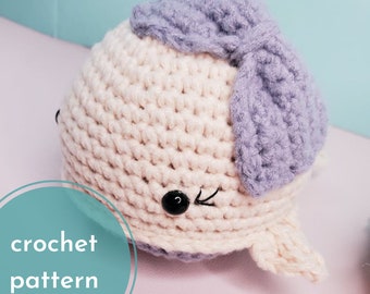 Amigurumi Whale Crochet Pattern Mell Makes