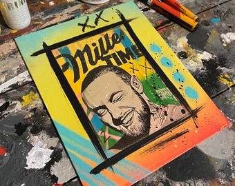 8x10&quot; MILLER print on canvas