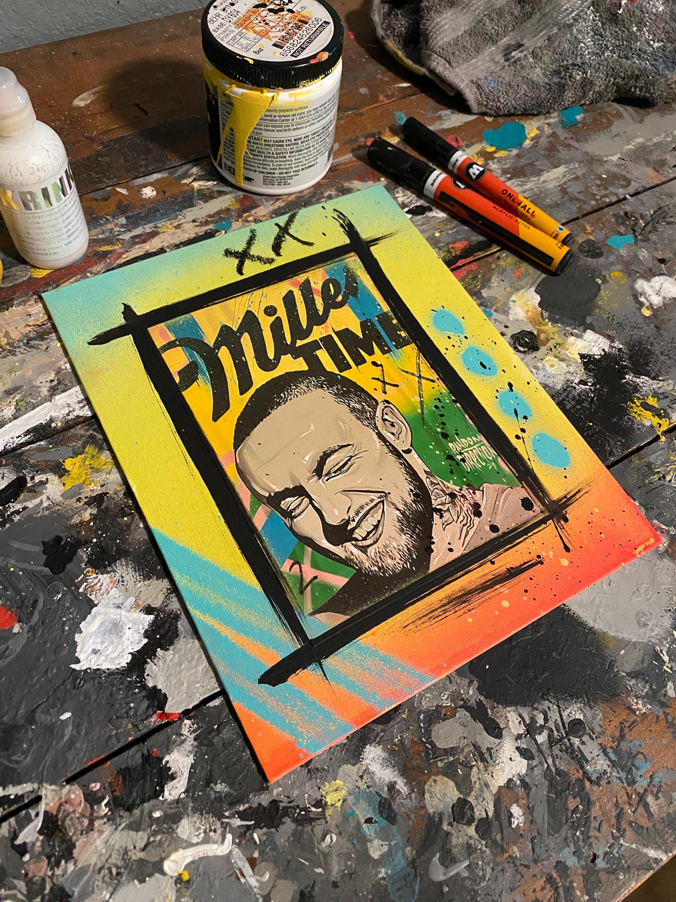 8x10" MILLER Druck auf Leinwand